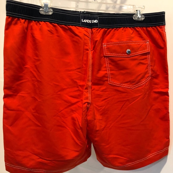 Men’s Lands End Bathing Suit - Picture 2 of 3